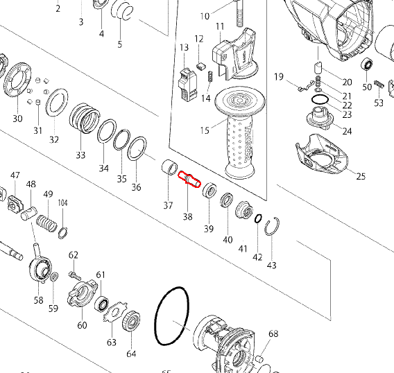 Makita 2450 схема