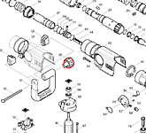 Барашковая гайка M8  HR4000C/ 252640-2