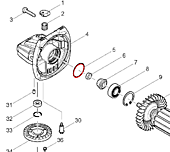 О-Кольцо 26 для MT950 213445-5