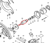 Ротор 220-240В в сб.для 5704R 516489-7