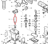Ротор 220-240В в сб.к HR3000C 513518-7 зам.516383-3