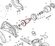 Ротор 220В в сб.для 5604R 510044-7