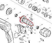 Ротор 220В в сб.для TD0100 517659-1