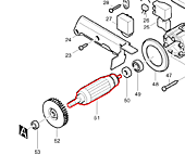 Ротор 220В в сбope к 9031 517148-6