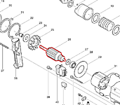 Ротор 220В в сборе для 6906 512883-1