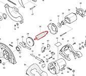 Ротор 220В в сборе к 5703R 516203-1