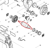 Ротор в сбope к DP4003/DP4004/ 517358-5