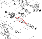 Ротор в сбope к DP4003/DP4004/ 517358-5