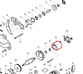Статор 220В для 5705R/5017RKB 634373-5