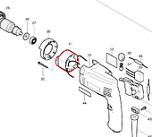 Статор 240В в сб. для MT811 529083-6