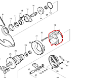 Статор 240В в сбоpe для 5008MG 596289-1