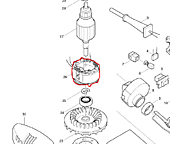 Статор в сб. 220-240В к BO5010 593378-3
