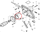 Статор в сб. к LS1040/LS1040F 526068-3