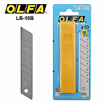 Лезвие OLFA 8 сегментов, 18х100х0,5мм, 10шт OL-LB-10B